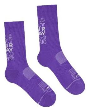 Chaussettes de running Circle Speedy High Violet