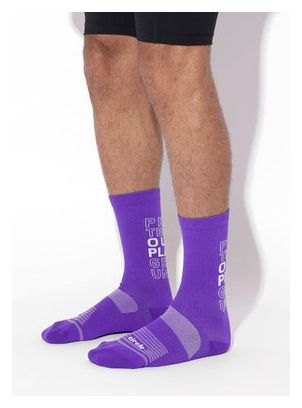 Chaussettes de running Circle Speedy High Violet