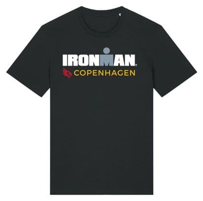 Heren Ironman Kopenhagen Zwart Korte Mouw T-Shirt