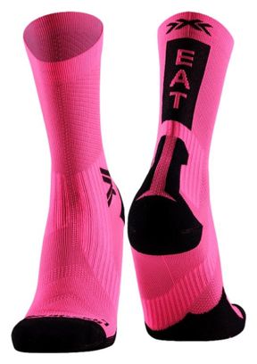 X-Socks Bike Perform Calzini rosa/nero