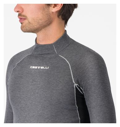 Men's Castelli Flanders 2 Grey Long Sleeve Under Jersey