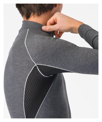 Men's Castelli Flanders 2 Grey Long Sleeve Under Jersey