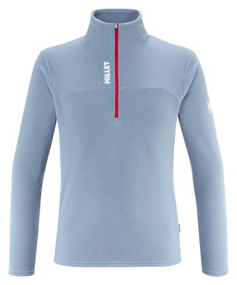 Pile Millet Ubic Lightgrid 1/2 Zip Uomo Blu