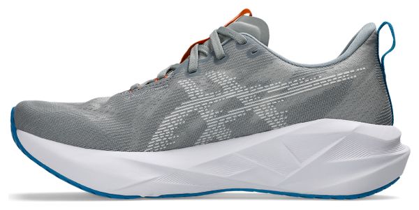 Chaussures Running Asics Novablast 5 Gris/Orange/Bleu Homme