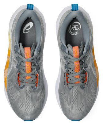 Chaussures Running Asics Novablast 5 Gris/Orange/Bleu Homme