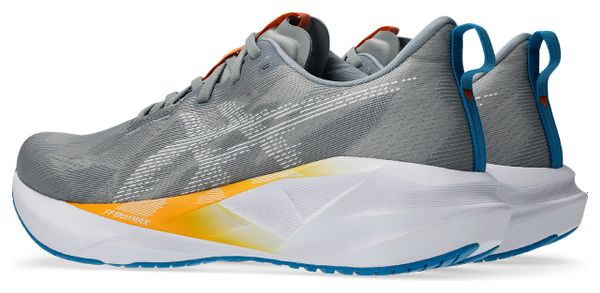 Chaussures Running Asics Novablast 5 Gris/Orange/Bleu Homme