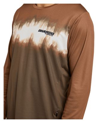 Maillot de manga larga para hombre Dharco Gravity Dune Marrón