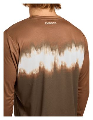 Maillot de manga larga para hombre Dharco Gravity Dune Marrón
