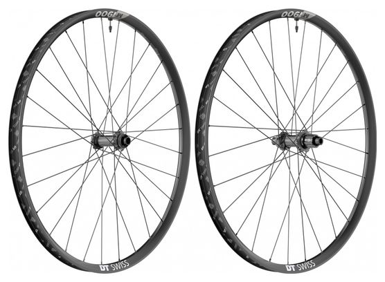Set di ruote DT Swiss E1900 Spline 30 27,5 '' | Potenziamento 15x110mm | Potenziamento 12x148mm | Centerlock | Etram XD