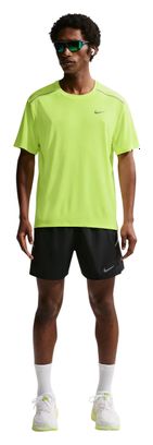 Maglia a maniche corte Nike Miler gialla da uomo