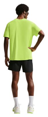 Maglia a maniche corte Nike Miler gialla da uomo