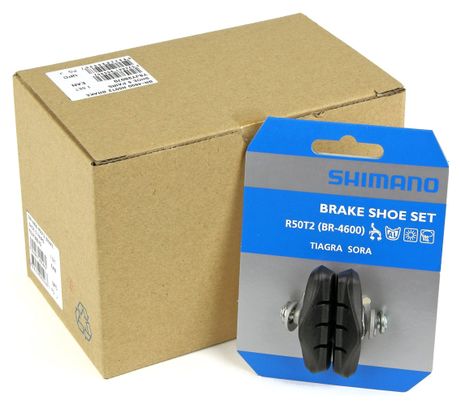 Shimano R50T2 Bremsbacken (5 Paar) für Tiagra/Sora BR-4600 (Alufelgen)
