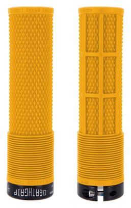 DMR Brendog DeathGrip Flangeless Grips Yellow