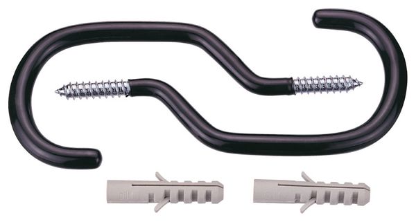 IceToolz P684 Muurhanger met Schroeven en Ankers (x2) Zwart