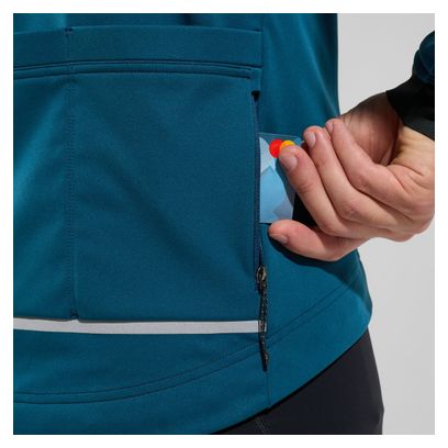 Veste Manches Longues Odlo Zeroweight Warm Bleu