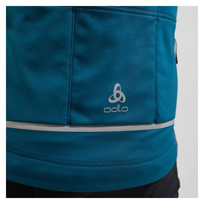 Veste Manches Longues Odlo Zeroweight Warm Bleu