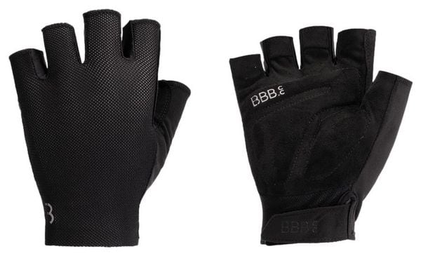 BBB AirSupport Summer Short Gloves Black