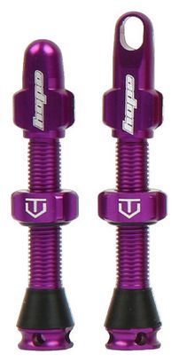 Paire de Valves Tubeless Hope Violet