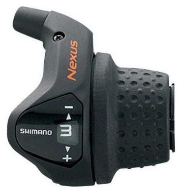 SHIMANO Ajusteur De Vitesse Nexus Sl-3S41E Avec Câbles Et Clickbox - Noir
