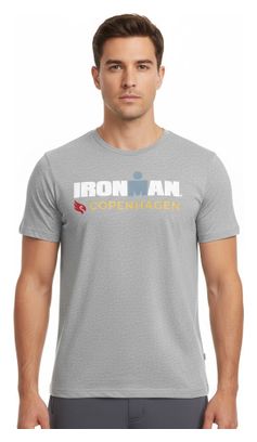 Ironman Kopenhagen Heren Grijs Korte Mouw T-Shirt