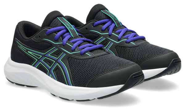Scarpe da corsa Asics Contend 9 GS Nero/Verde Bambini