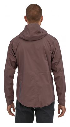 Chaqueta Impermeable Patagonia Dirt Roamer Jkt Marrón Hombre