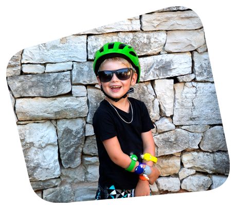 Casque de Vélo pour enfants de 6 à 12 ans | Bleu Mignon| Certifié EN1078