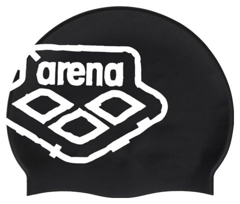 Arena Iconen Team Stripe Badmuts Zwart Wit