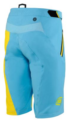 Short avec Peau 100% Airmatic Honor Fiji Bleu Jaune