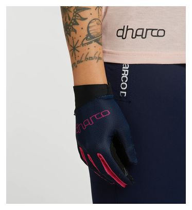 Dharco Fort Bill Women's Long Gloves Blue/Pink