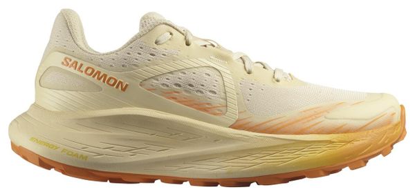 Salomon Glide Max TR Beige / Orange Women's Trail Shoes