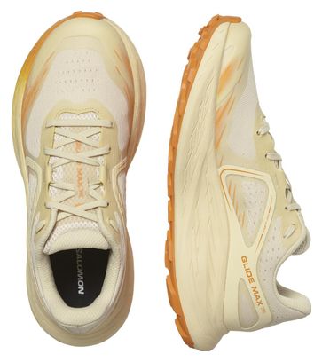 Salomon Glide Max TR Beige / Orange Women's Trail Shoes