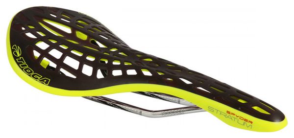 Tioga Spyder Stratum Steel CrMo zadel Black/Yellow