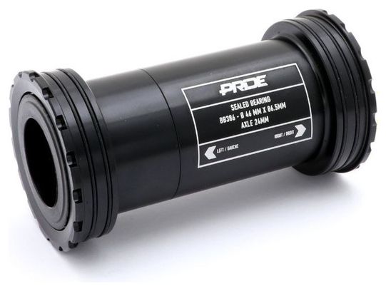 Pride Racing BB386 Interlock Ceramic Bottom Bracket Black