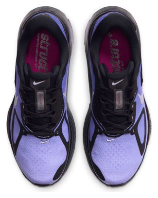 Nike Structure Plus Laufschuhe für Damen, violett/schwarz