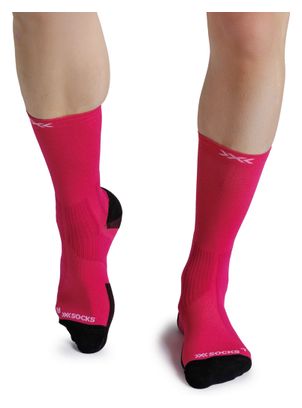 Chaussettes X-Socks Run Perform Crew Violet