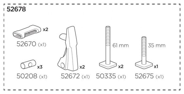 Thule 52678 Protection pour 598-THULE