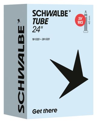 Camera d'aria standard SCHWALBE SV9XS 24'' Presta 40 mm