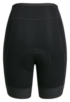 Culotte corto sin tirantes Rapha Core Cargo Negro/Gris Mujer