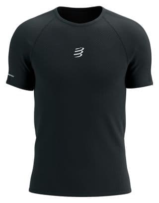 Compressport Trail Racing Jersey met korte mouwen Zwart Heren