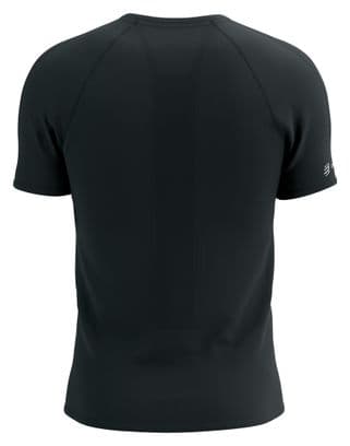 Compressport Trail Racing Jersey met korte mouwen Zwart Heren