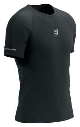 Compressport Trail Racing Jersey met korte mouwen Zwart Heren