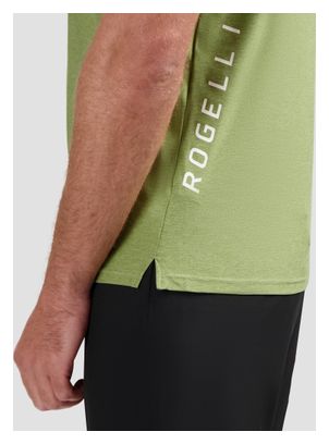 Maillot Manches Courtes De Running Rogelli Essential Sage Homme