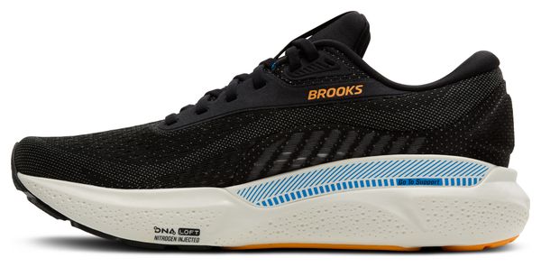 Brooks Adrenaline GTS 24 Nero/Blu - Scarpe da corsa da uomo