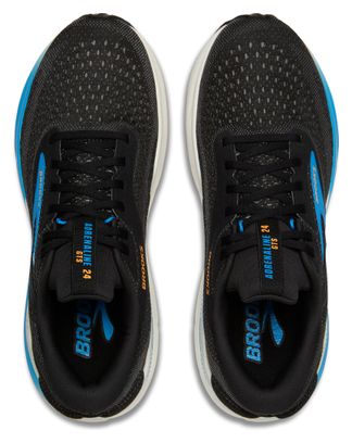 Brooks Adrenaline GTS 24 Nero/Blu - Scarpe da corsa da uomo