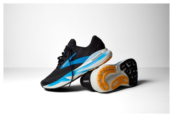 Brooks Adrenaline GTS 24 Nero/Blu - Scarpe da corsa da uomo