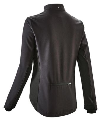 Triban 100 Damesjack Zwart