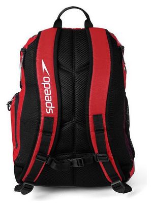 35L Rucksack Schwimmen Speedo Teamster 2.0 Rot / Schwarz