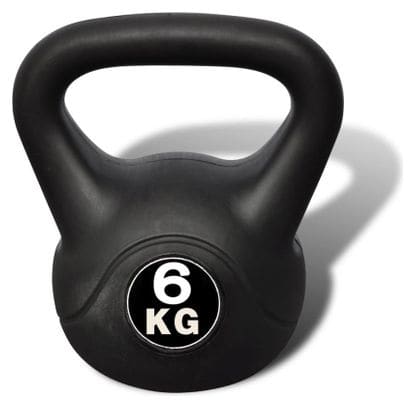 Kettlebell haltère poids musculation haltérophilie exercices gym 6 kg