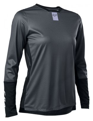 Maillot Manches Longues Femme Fox Defend Dark Shadow Gris